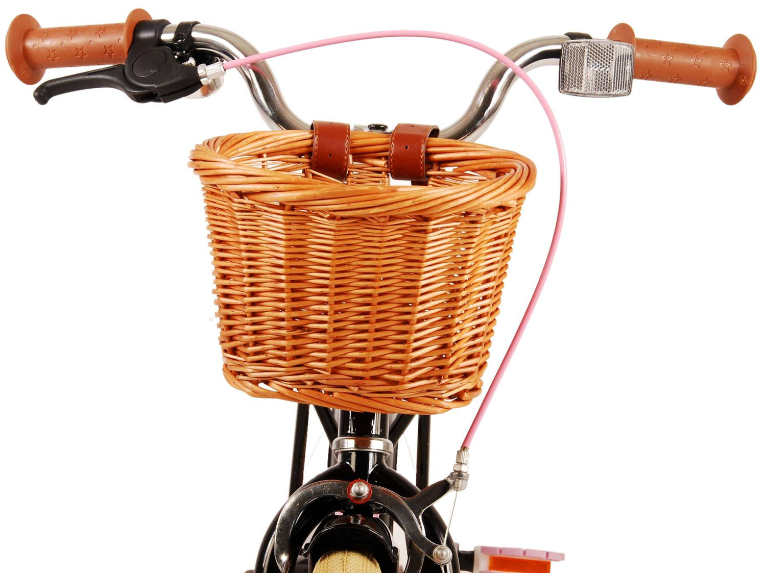 Volare Excellent Kinderfahrrad - Mädchen - 14 Zoll - Schwarz