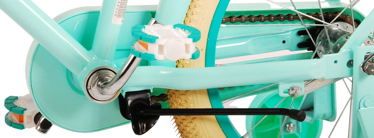 Volare Excellent Kinderfahrrad - Mädchen - 18 Zoll - Grün - 95% montiert