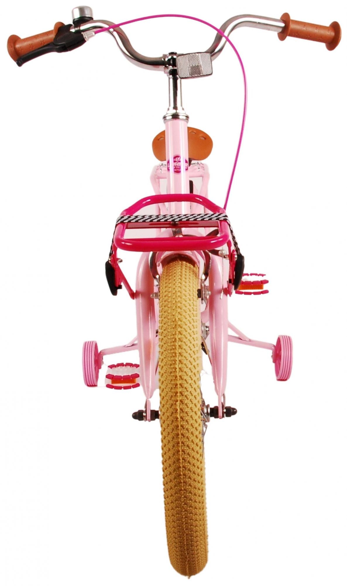 Volare Excellent Kinderfahrrad - Mädchen - 18 Zoll - Pink - 95% montiert