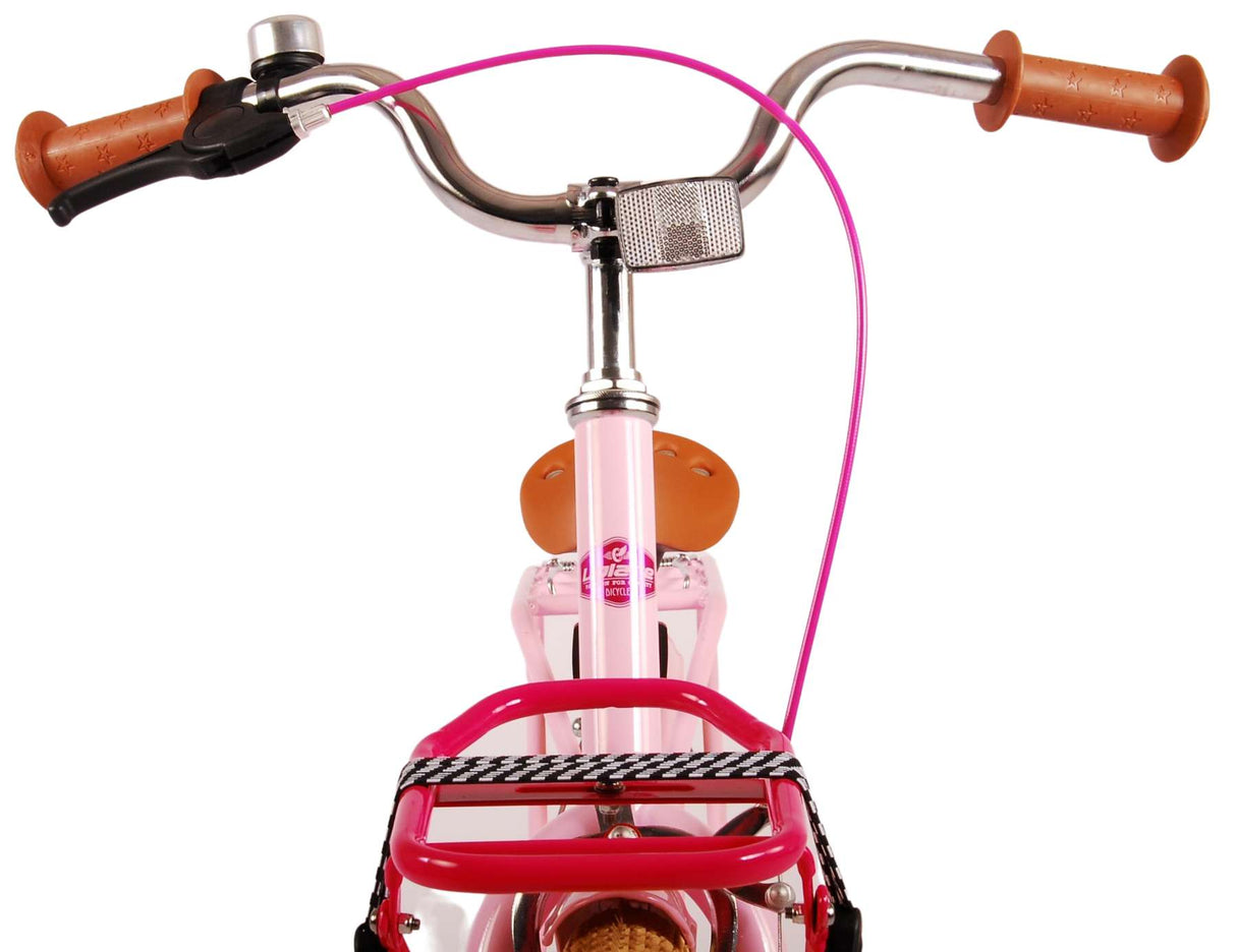 Volare Excellent Kinderfahrrad - Mädchen - 18 Zoll - Pink - 95% montiert
