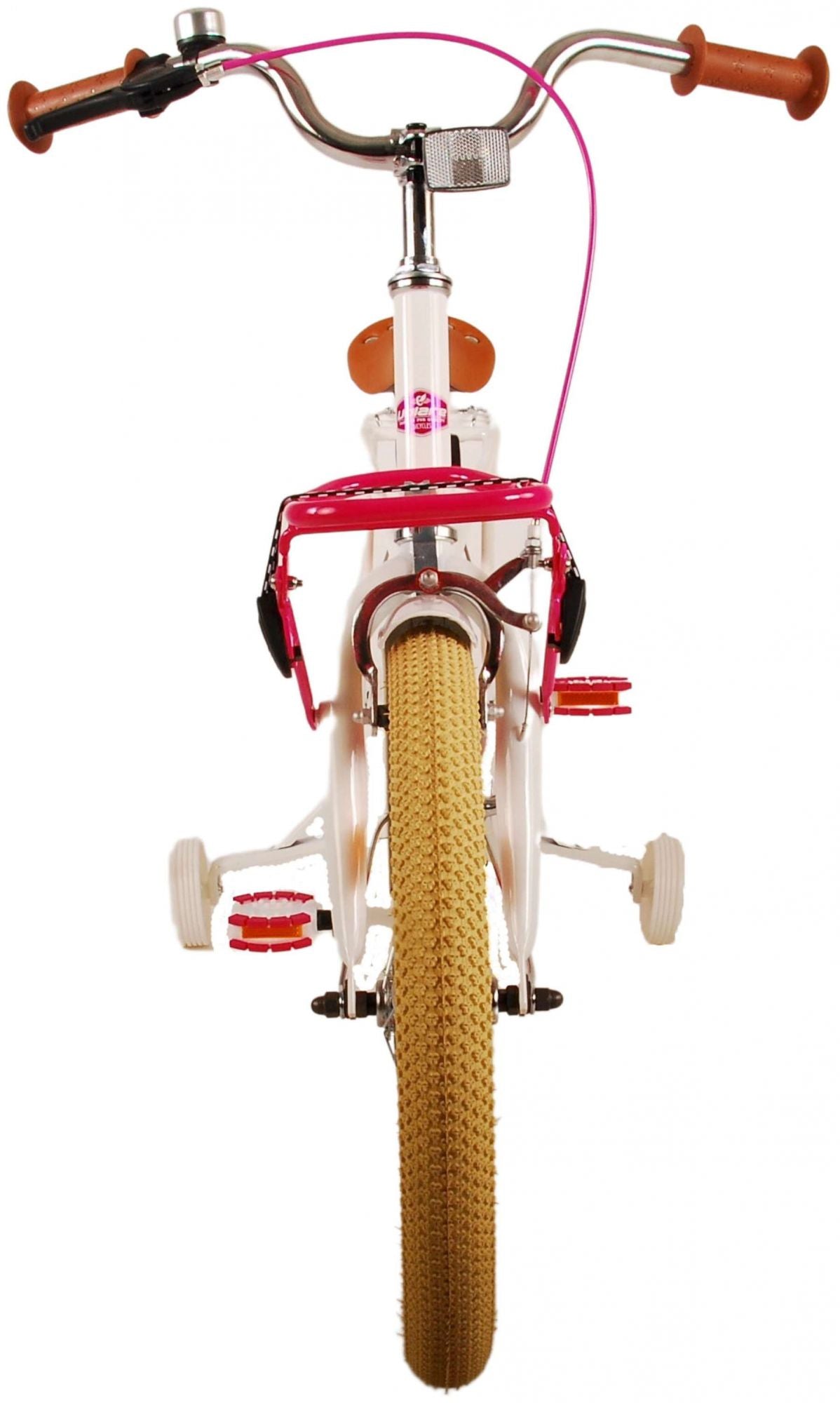 Volare Excellent Kinderfahrrad - Mädchen - 18 Zoll - Weiß - 95% montiert