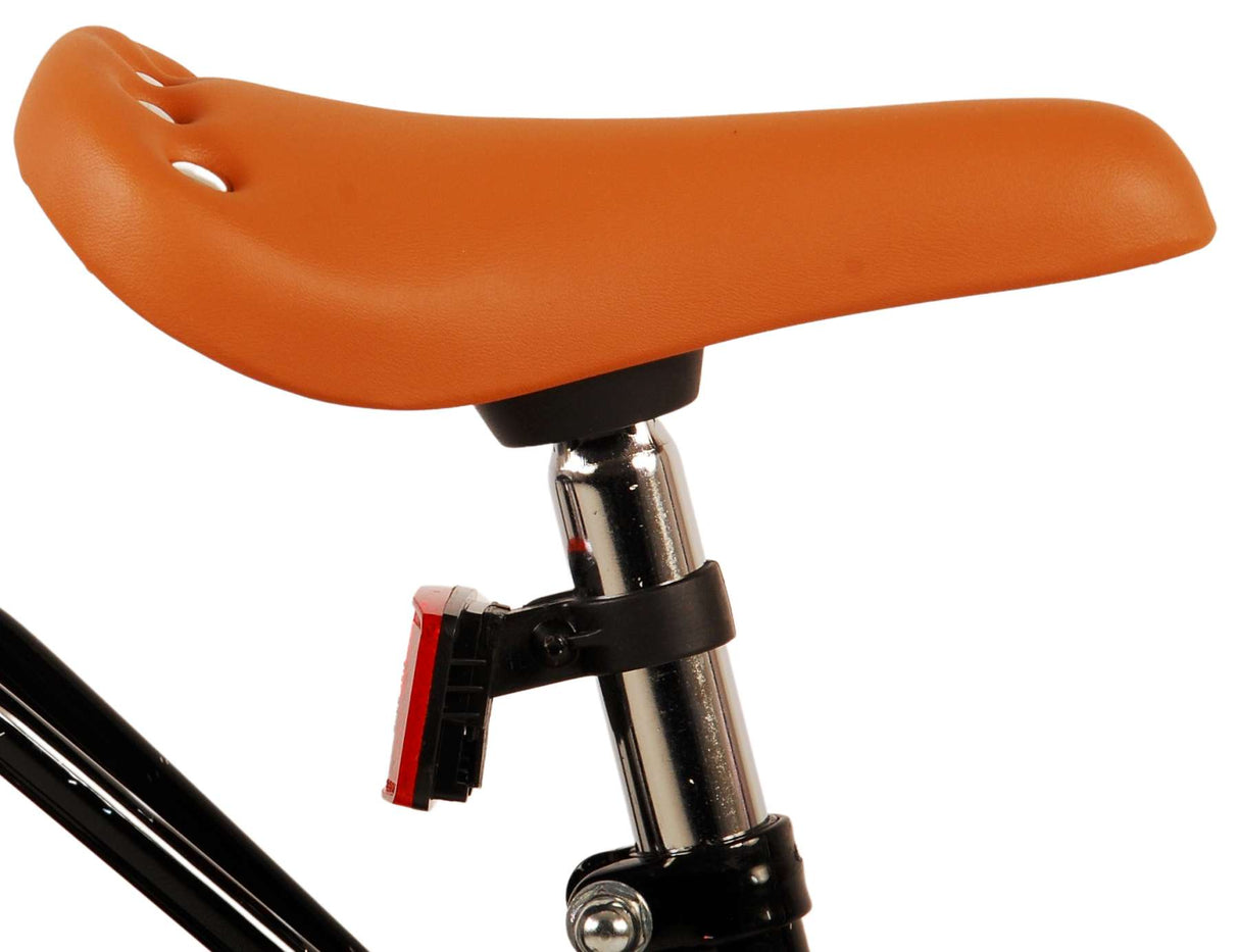 Volare Excellent Kinderfahrrad - Mädchen - 18 Zoll - Schwarz - 95% zusammengebaut