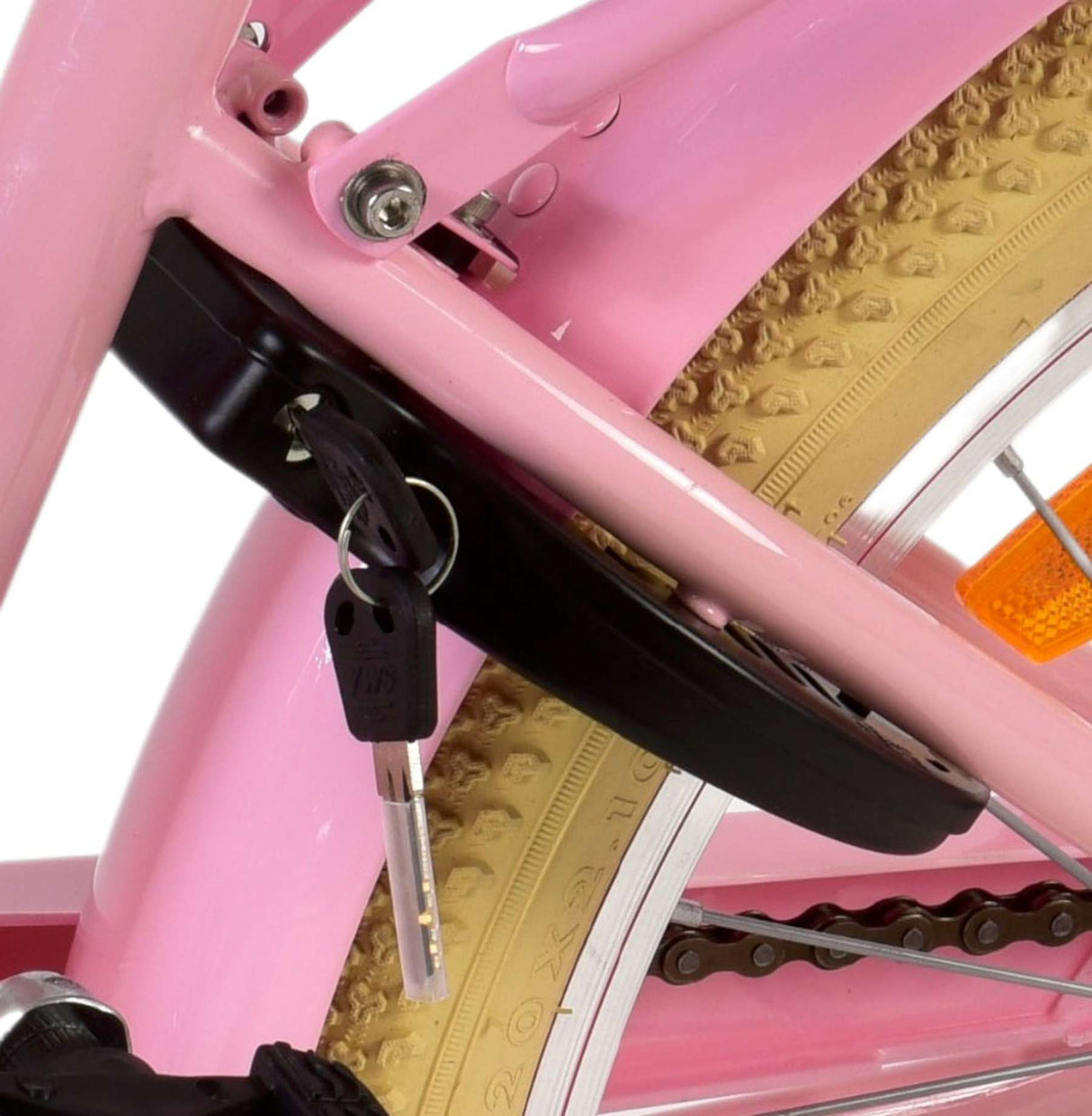 Volare Excellent Kinderfahrrad - Mädchen - 20 Zoll - Rosa