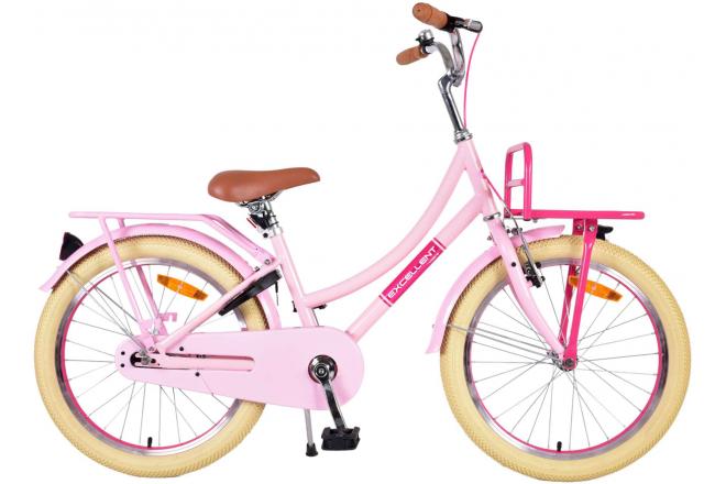 Volare Excellent Kinderfahrrad - Mädchen - 20 Zoll - Rosa