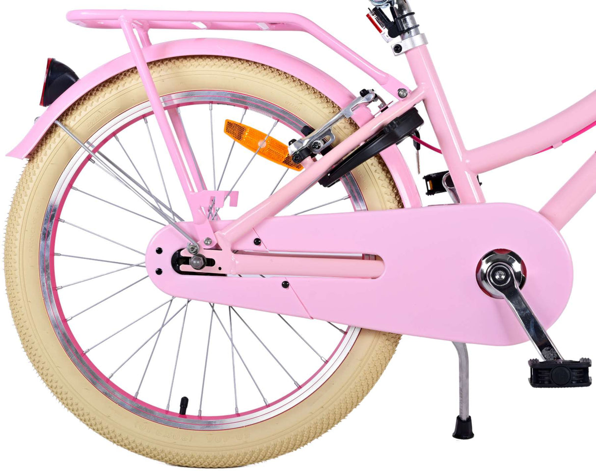 Volare Excellent Kinderfahrrad - Mädchen - 20 Zoll - Rosa - Zwei Handbremsen