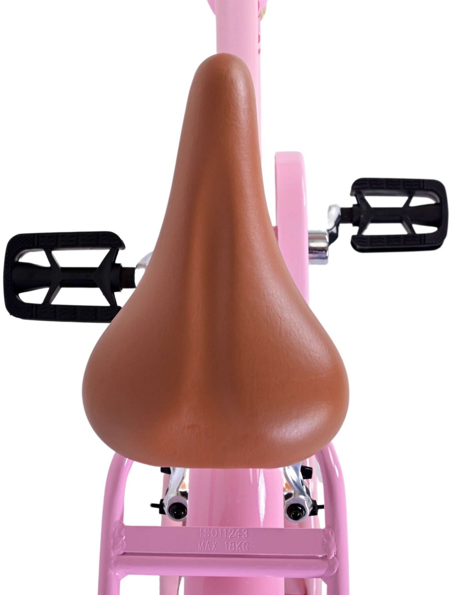 Volare Excellent Kinderfahrrad - Mädchen - 20 Zoll - Rosa - Zwei Handbremsen