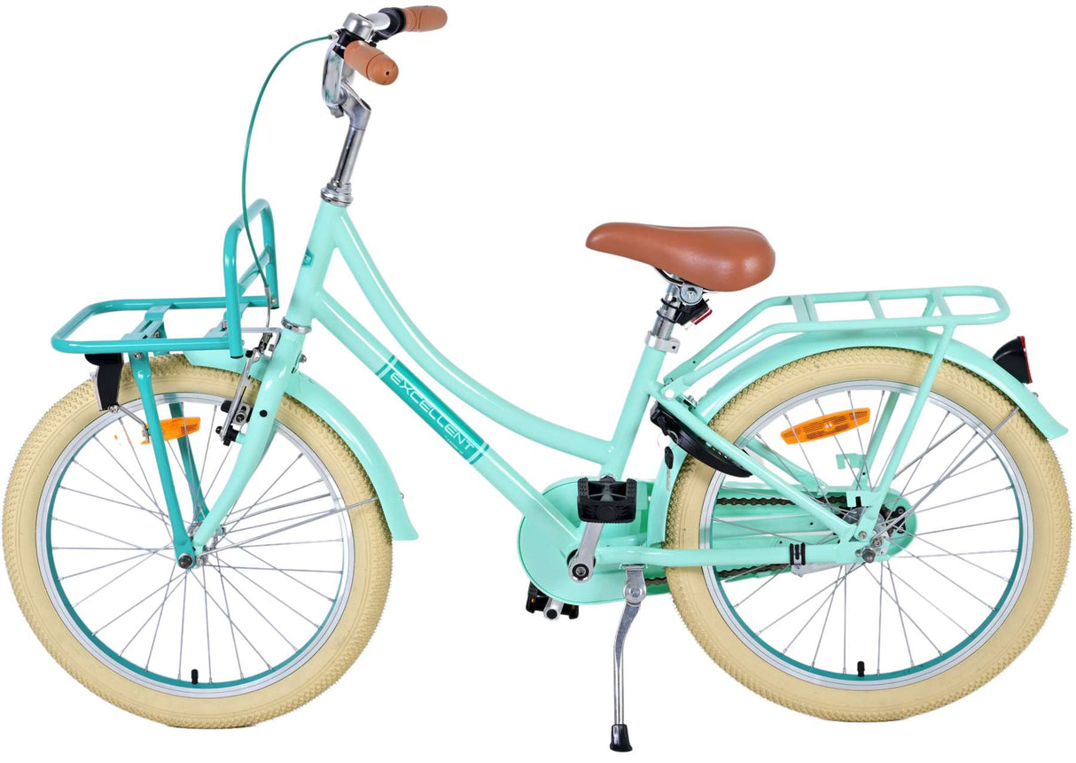 Volare Excellent Kinderfahrrad - Mädchen - 20 Zoll - Grün
