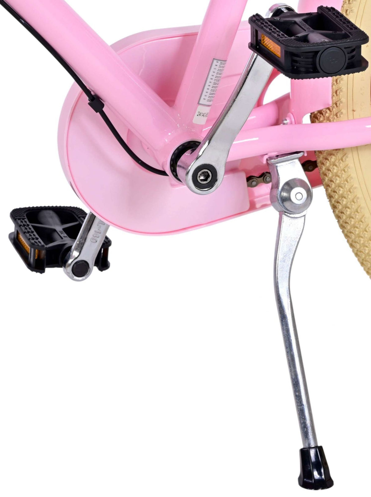 Volare Excellent Kinderfahrrad - Mädchen - 24 Zoll - Rosa - 3 Gänge