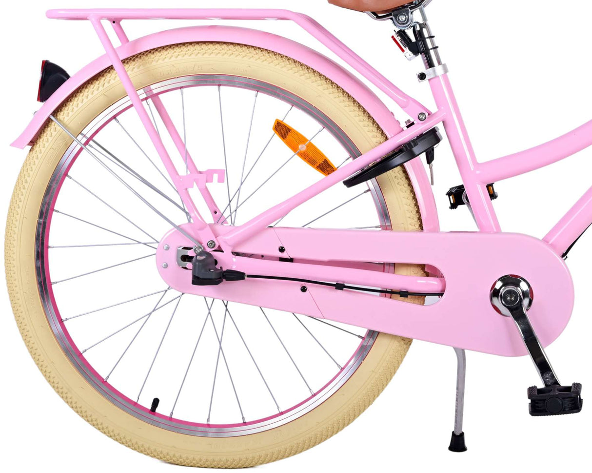 Volare Excellent Kinderfahrrad - Mädchen - 24 Zoll - Rosa - 3 Gänge