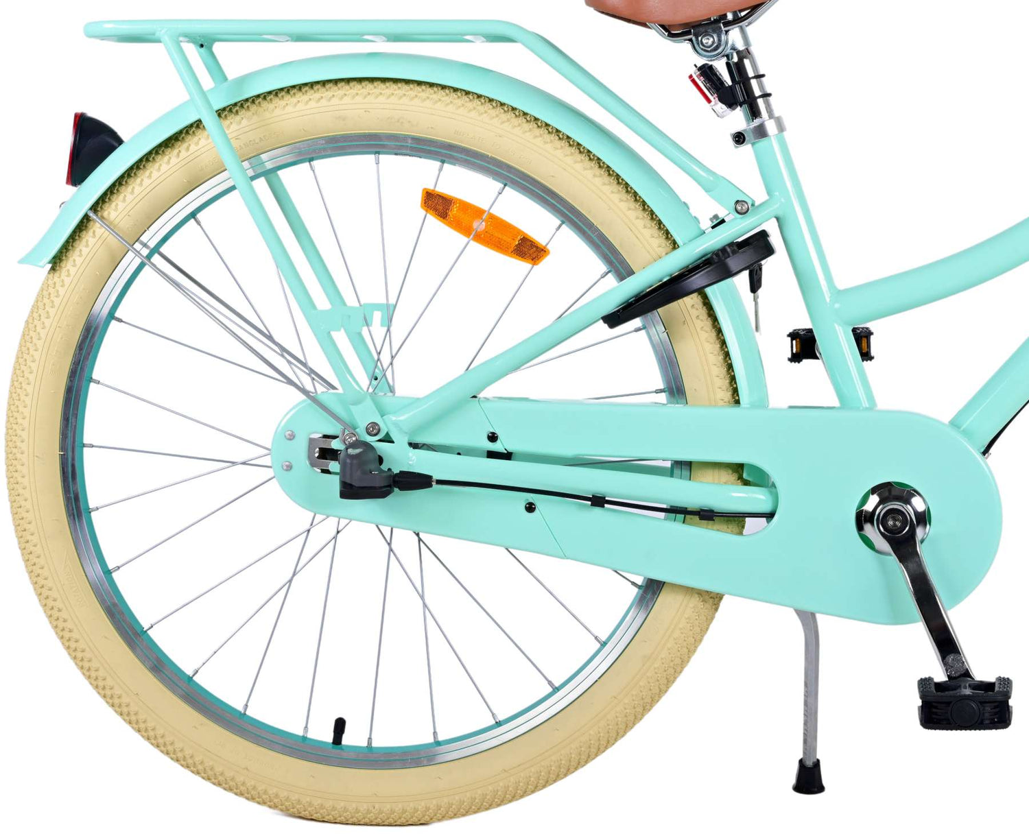 Volare Excellent Kinderfahrrad - Mädchen - 24 Zoll - Grün - 3 Gänge