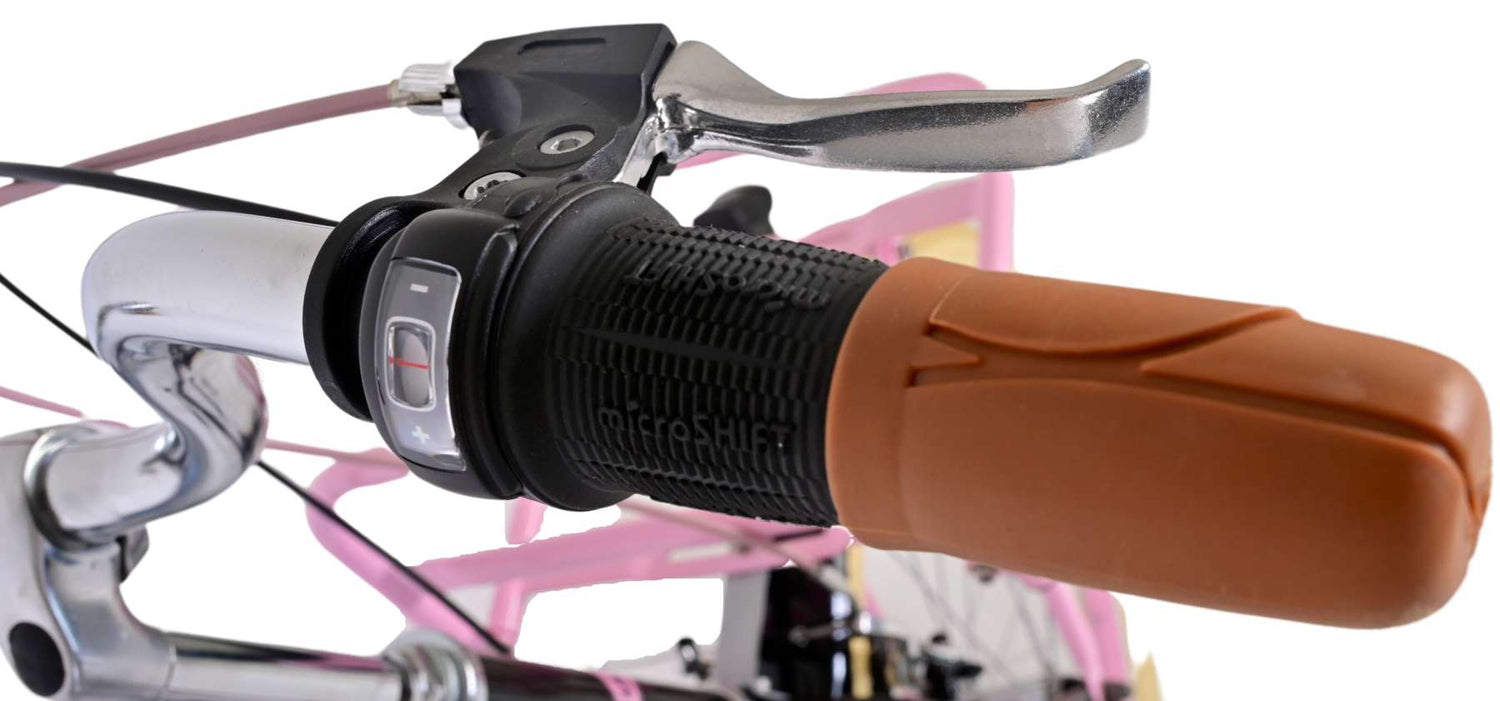 Volare Excellent Kinderfahrrad - Mädchen - 24 Zoll - Schwarz - 3 Gänge