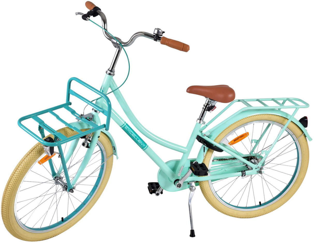 Volare Excellent Kinderfahrrad - Mädchen - 24 Zoll - Grün