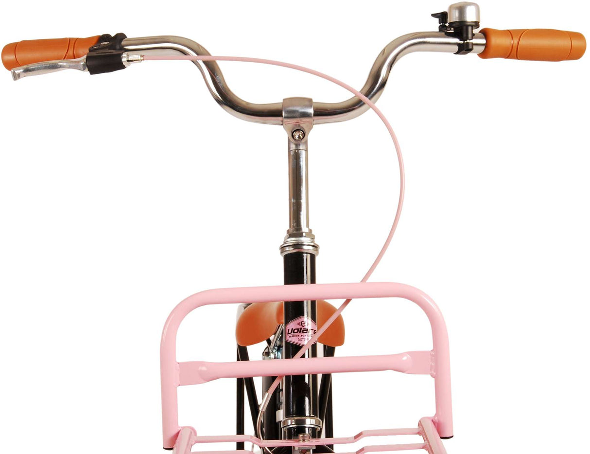 Volare Excellent Kinderfahrrad - Mädchen - 24 Zoll - Schwarz