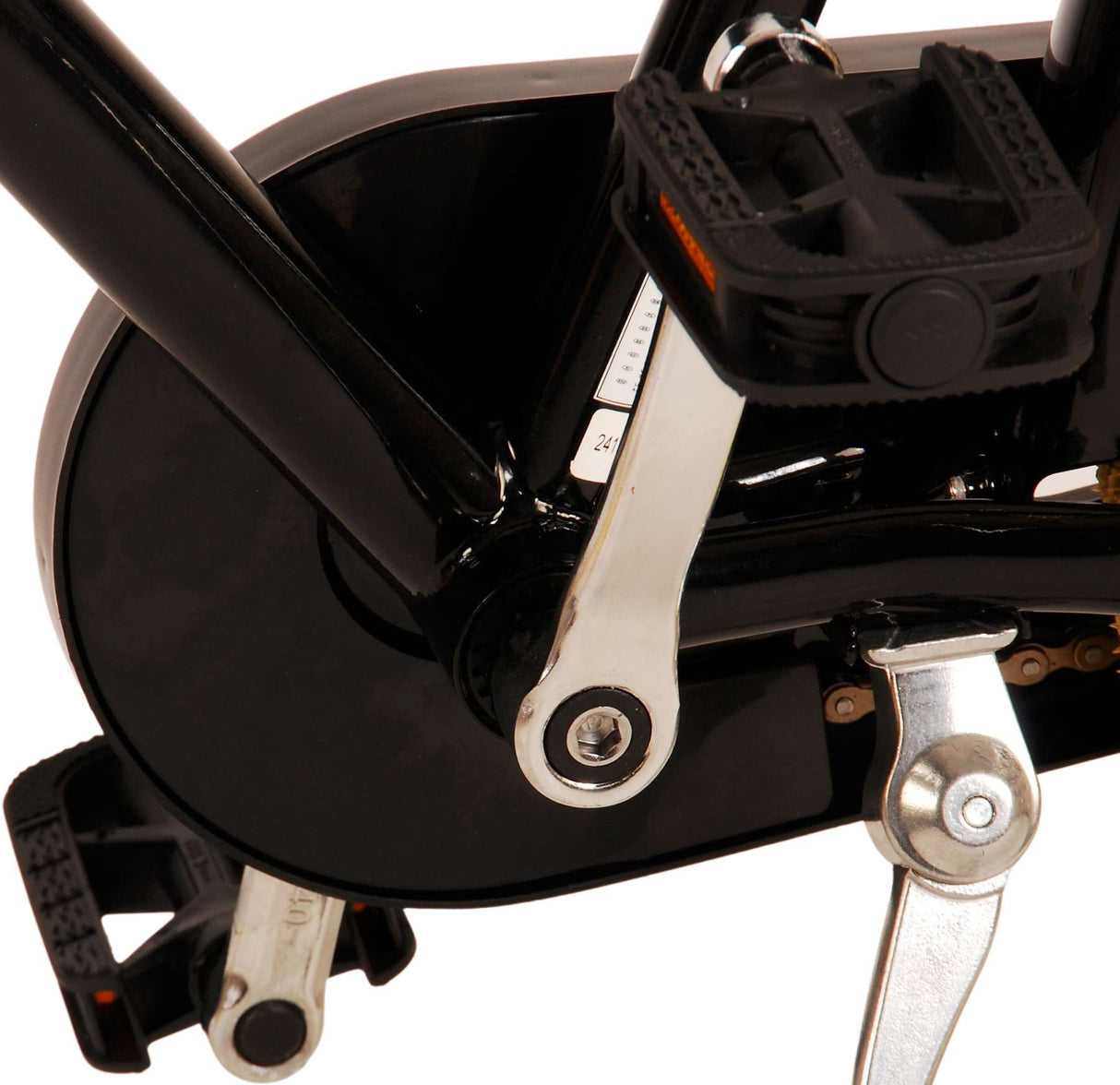 Volare Excellent Kinderfahrrad - Mädchen - 24 Zoll - Schwarz