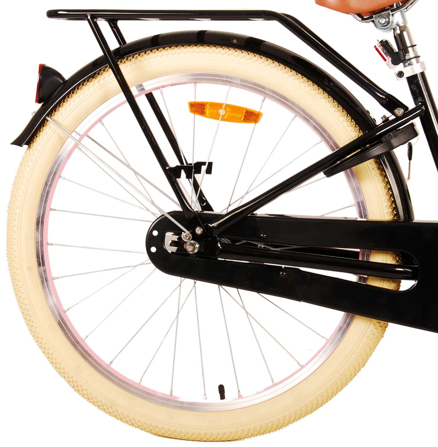 Volare Excellent Kinderfahrrad - Mädchen - 24 Zoll - Schwarz