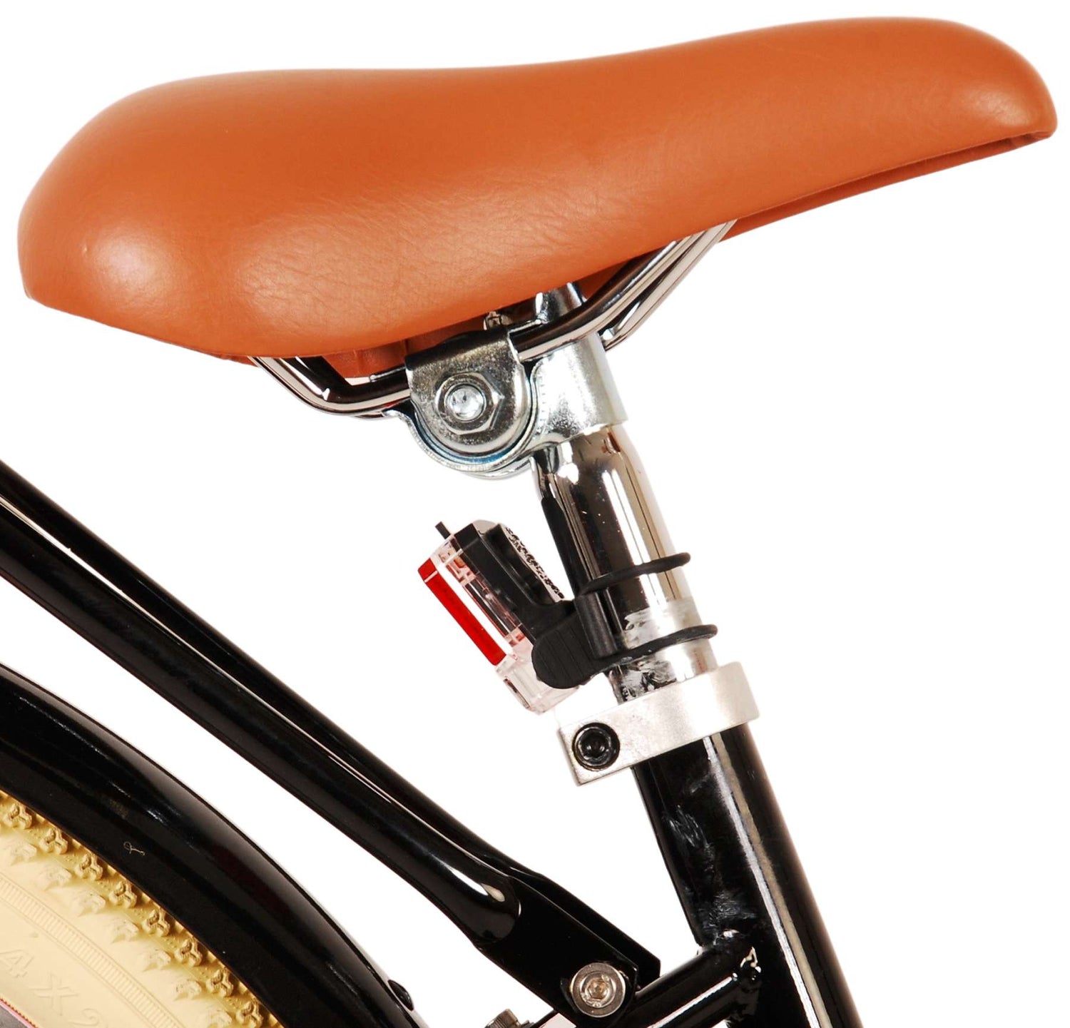 Volare Excellent Kinderfahrrad - Mädchen - 24 Zoll - Schwarz