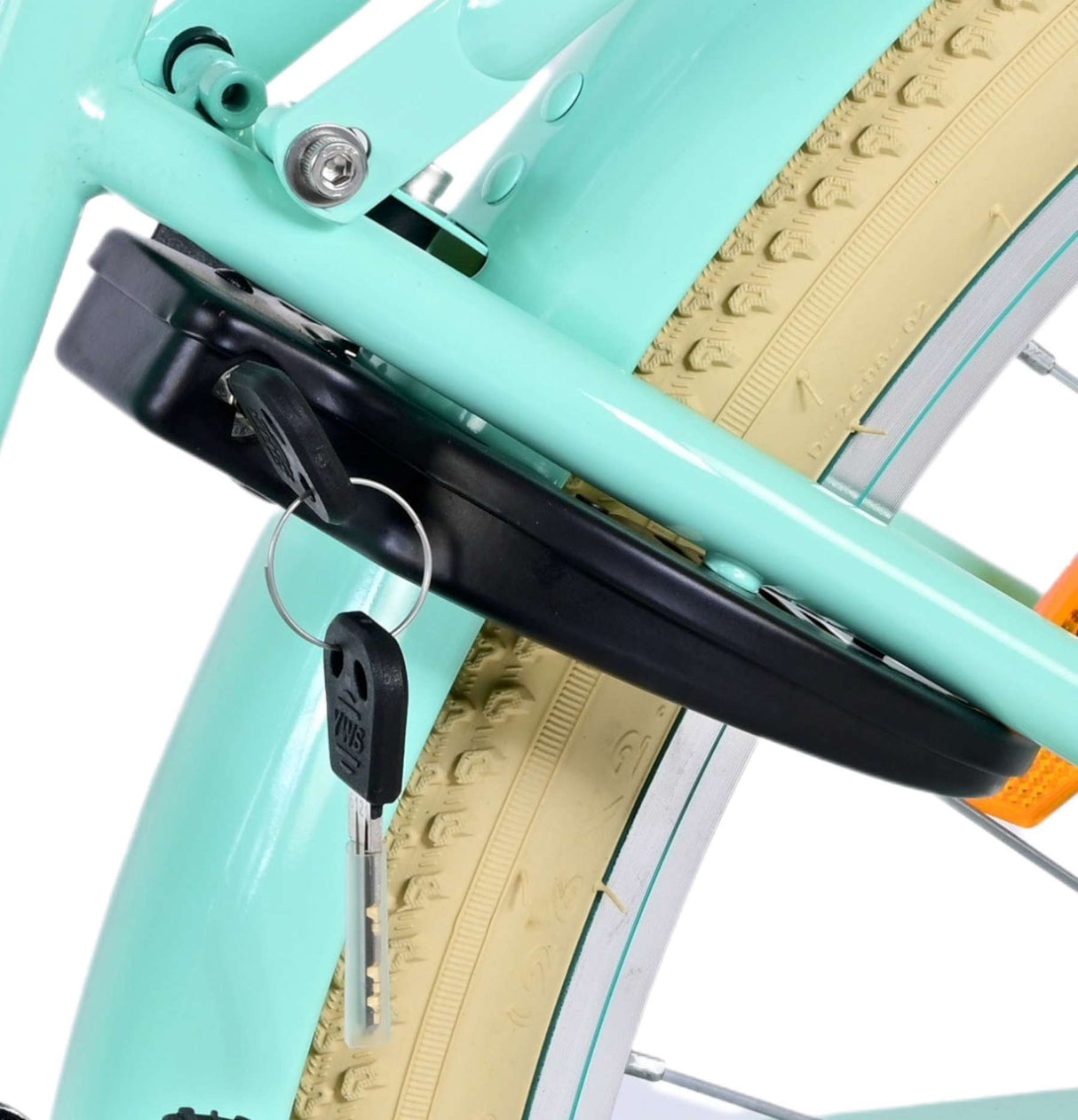 Volare Excellent Kinderfahrrad - Mädchen - 26 Zoll - Grün - Shimano Nexus 3 Gänge
