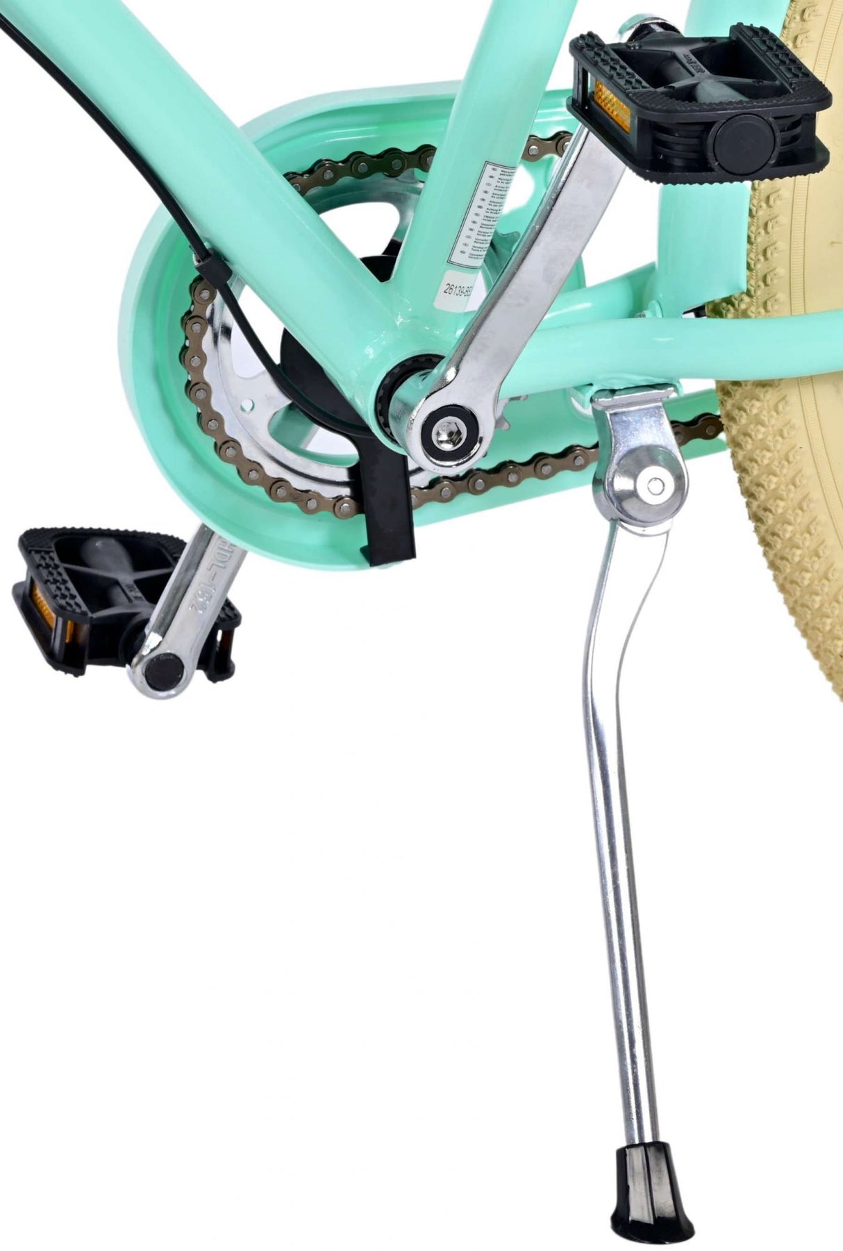 Volare Excellent Kinderfahrrad - Mädchen - 26 Zoll - Grün - Shimano Nexus 3 Gänge