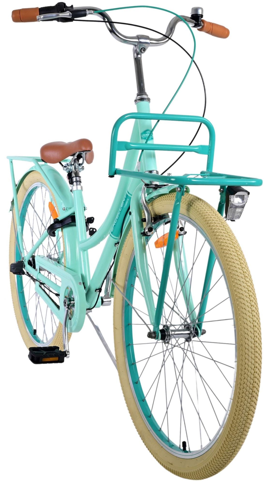 Volare Excellent Kinderfahrrad - Mädchen - 26 Zoll - Grün - Shimano Nexus 3 Gänge