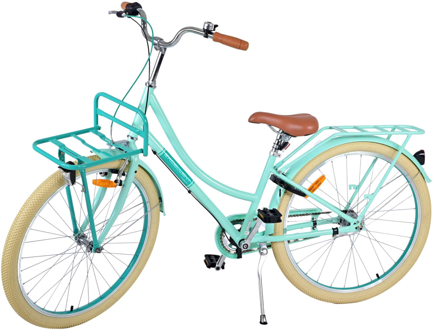 Volare Excellent Kinderfahrrad - Mädchen - 26 Zoll - Grün - Shimano Nexus 3 Gänge