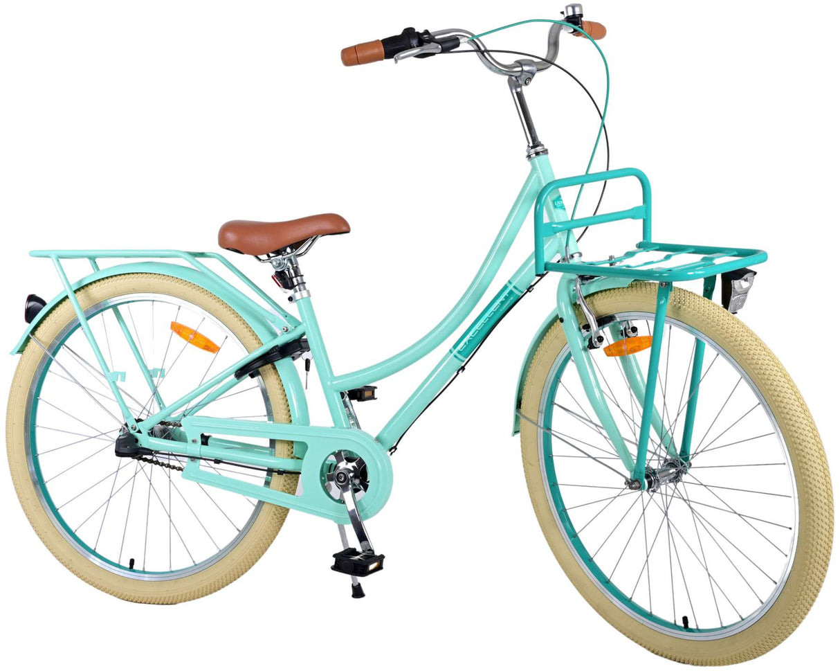 Volare Excellent Kinderfahrrad - Mädchen - 26 Zoll - Grün - Shimano Nexus 3 Gänge