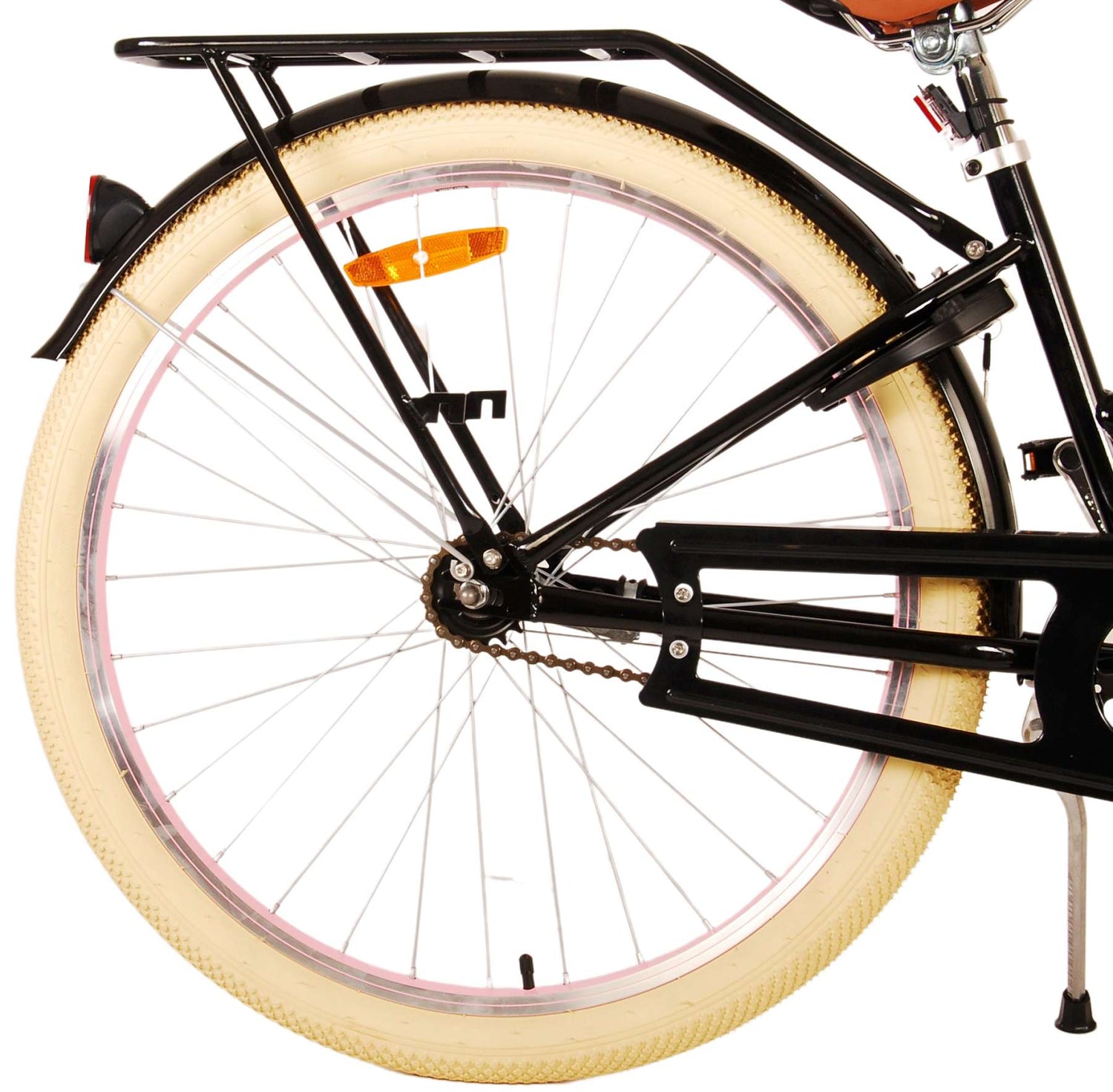 Volare Excellent Kinderfahrrad - Mädchen - 26 Zoll - Schwarz