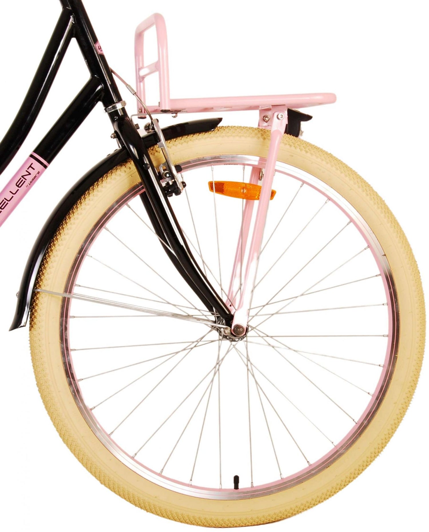 Volare Excellent Kinderfahrrad - Mädchen - 26 Zoll - Schwarz