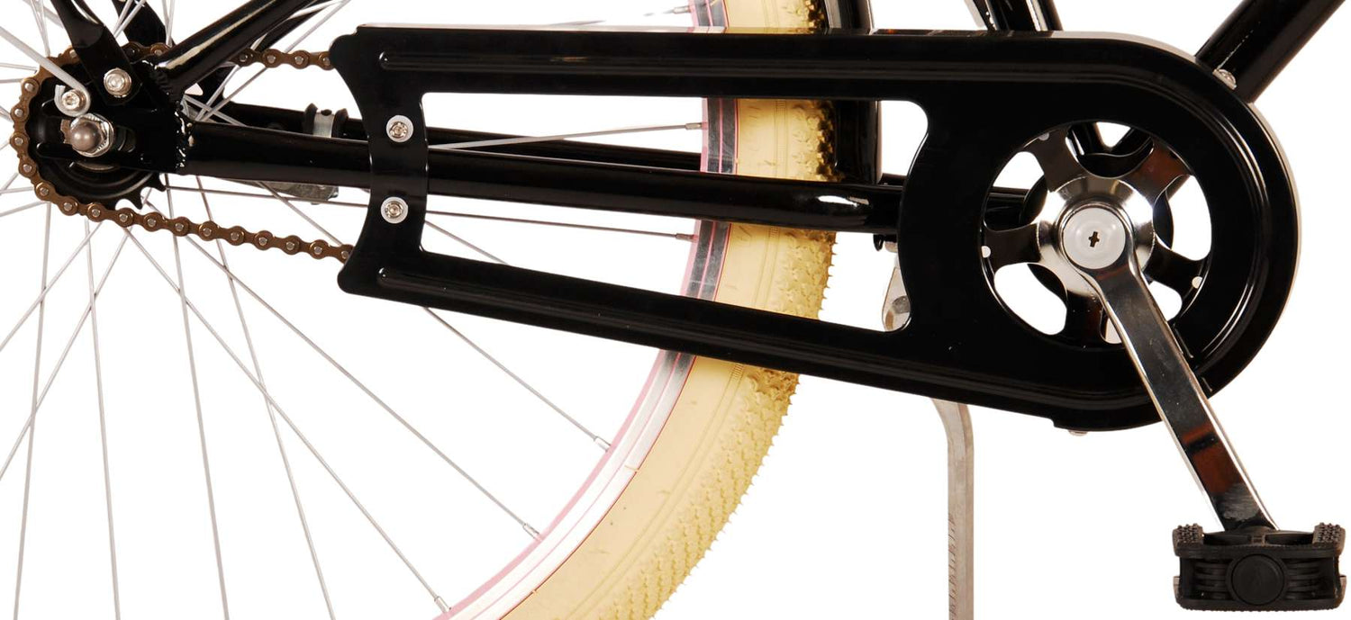Volare Excellent Kinderfahrrad - Mädchen - 26 Zoll - Schwarz