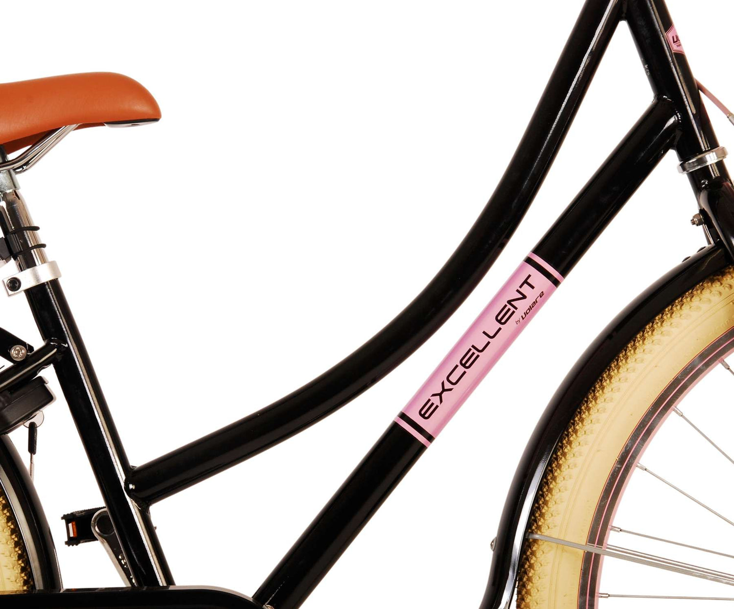 Volare Excellent Kinderfahrrad - Mädchen - 26 Zoll - Schwarz