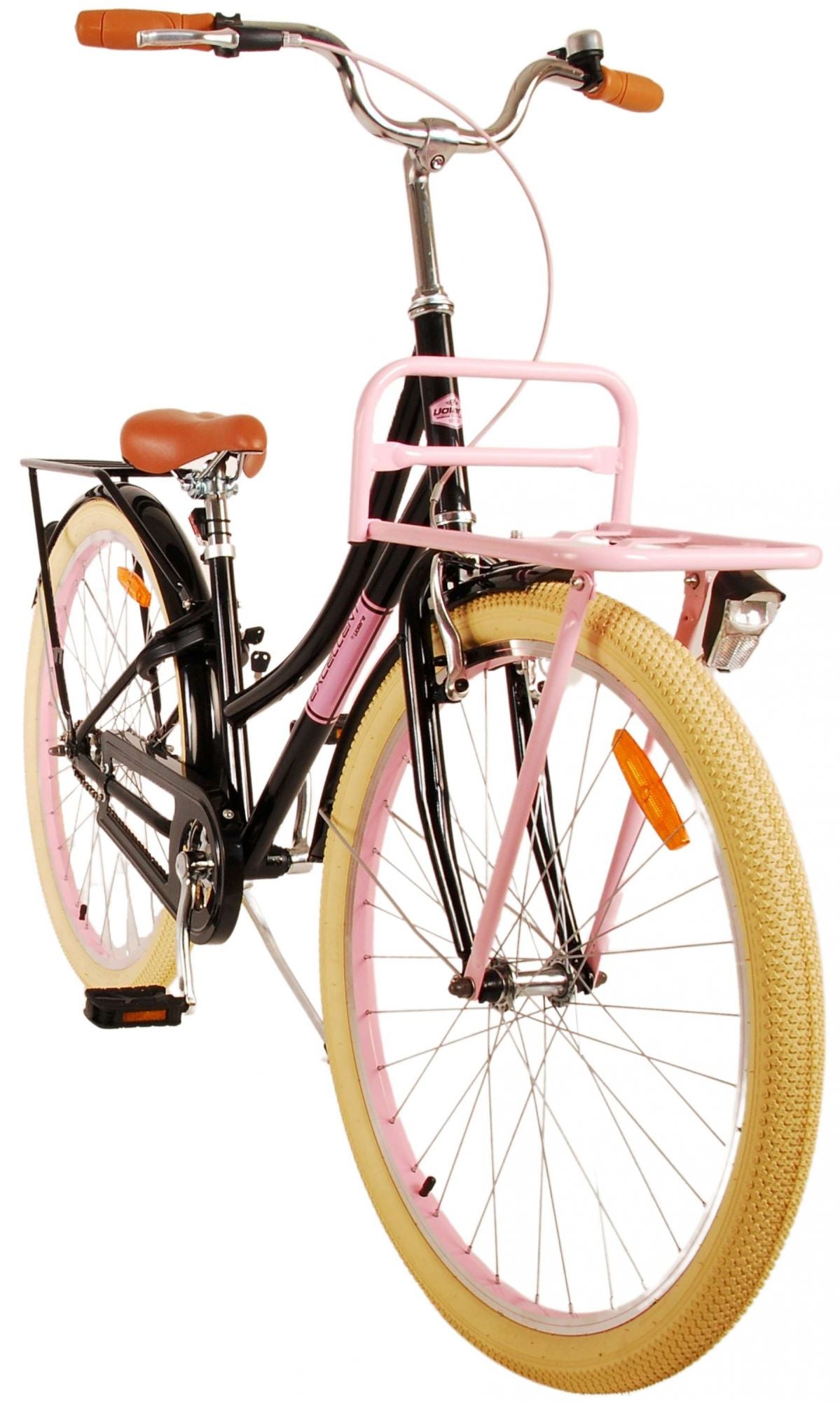 Volare Excellent Kinderfahrrad - Mädchen - 26 Zoll - Schwarz