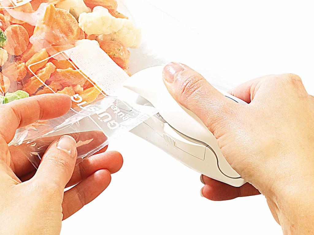 Rosenstein & Söhne handlicher Tütenverschweißer Verschweißer Tüte Eintüten Haltbar