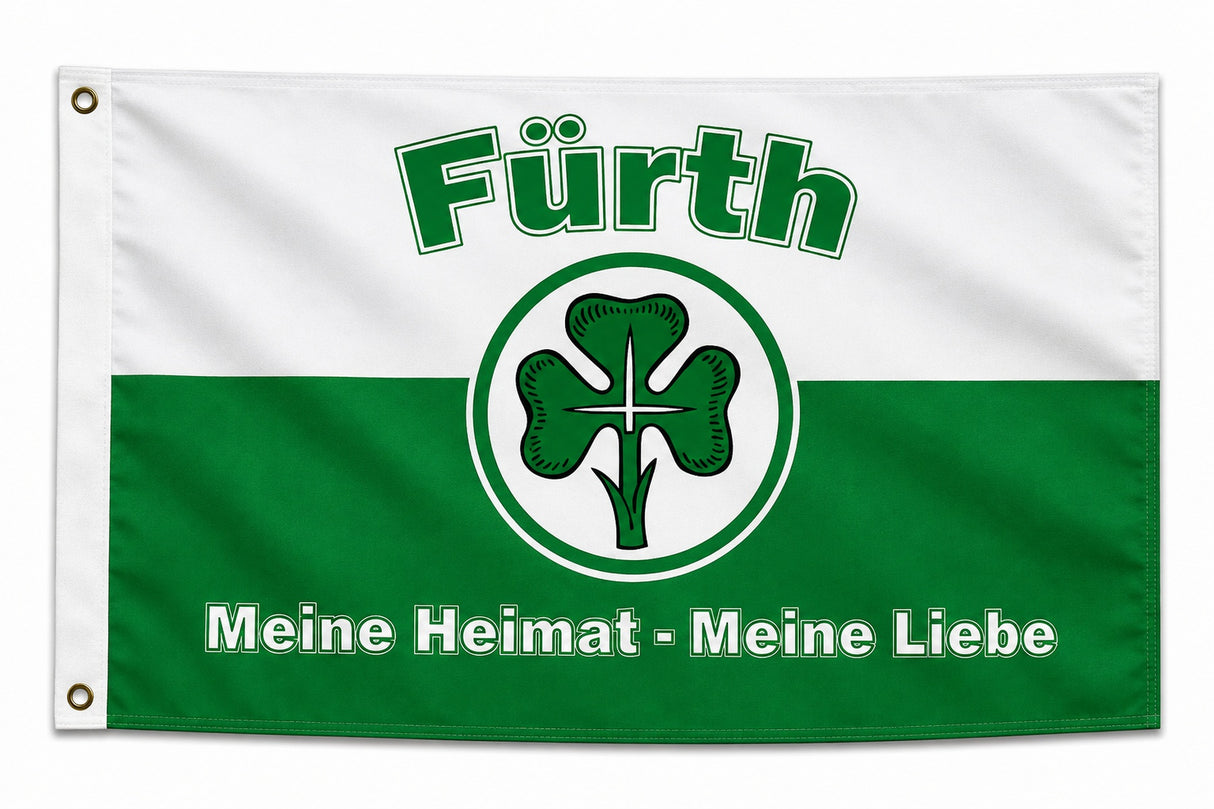 Flagge FÜRTH MEINE HEIMAT 90 x 150 cm