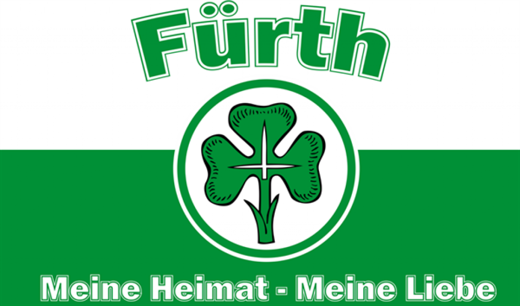 Flagge FÜRTH MEINE HEIMAT 90 x 150 cm