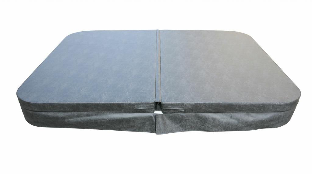 PureHaven Thermoabdeckung 215x215 cm verschließbar mit Schnallen windsicher perfektes Ablaufsystem für Regen und Schnee faltbar in der Mitte