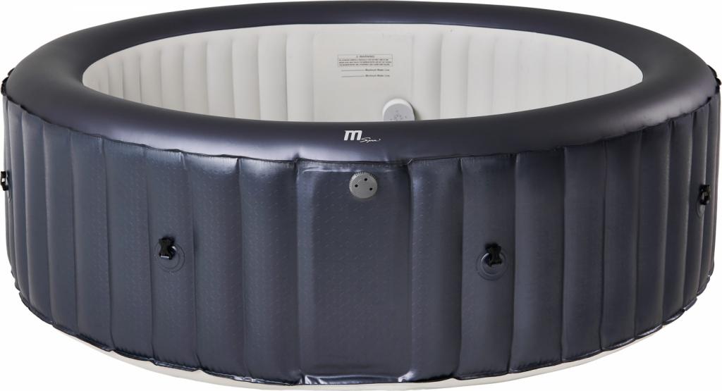 MSpa PureHaven aufblasbarer Whirlpool 204x204x70 cm für 6 Personen selbstreinigend inkl. Filterkatuschen und Abdeckung Leergewicht 42 kg
