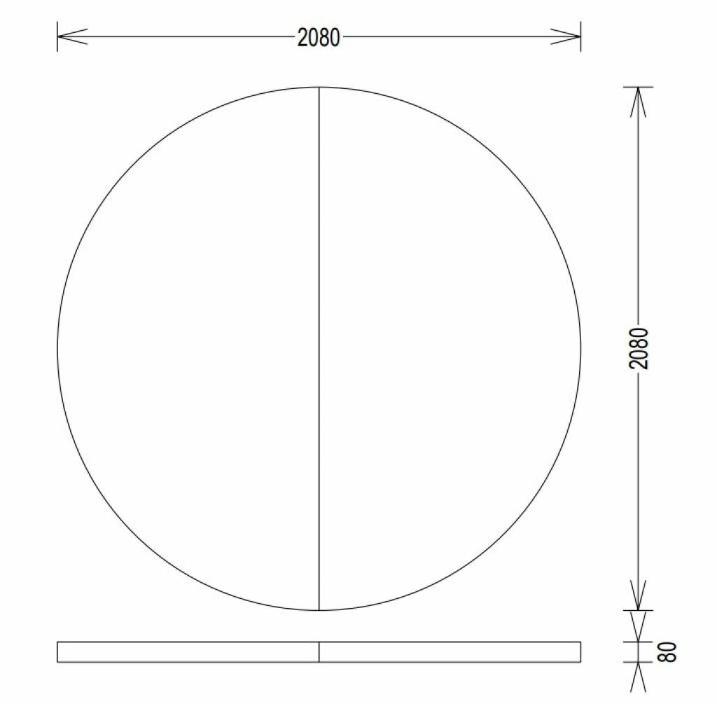 PureHaven Thermoabdeckung 208x208 cm verschließbar mit Schnallen windsicher perfektes Ablaufsystem für Regen und Schnee faltbar in der Mitte