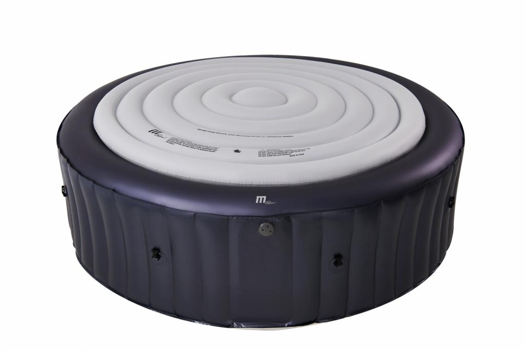MSpa PureHaven aufblasbarer Whirlpool 204x204x70 cm für 6 Personen selbstreinigend inkl. Filterkatuschen und Abdeckung Leergewicht 42 kg
