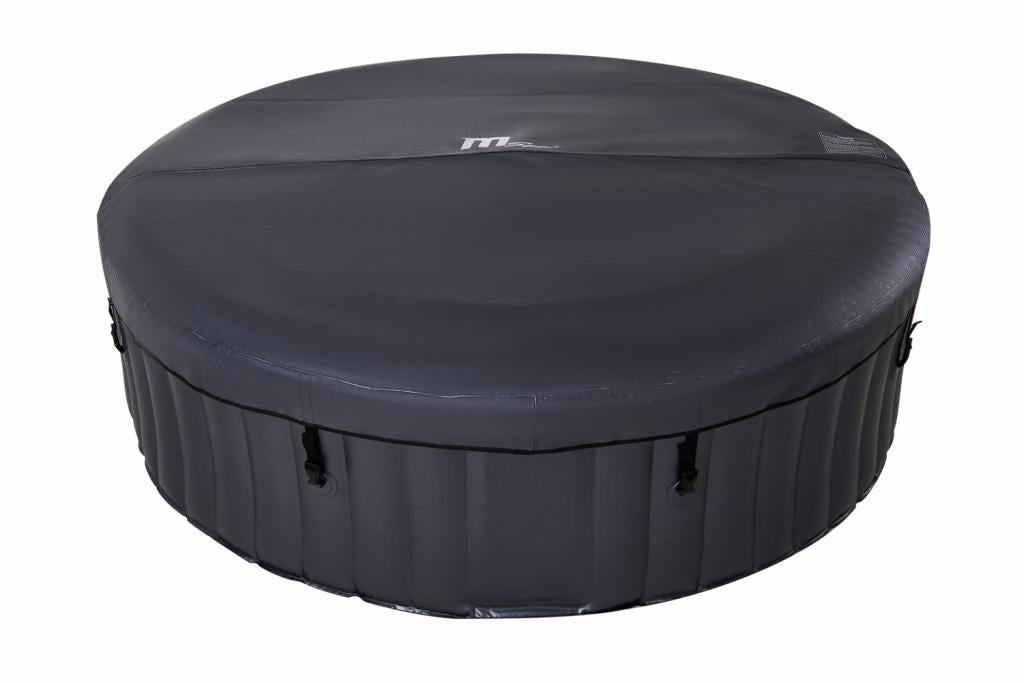 MSpa PureHaven aufblasbarer Whirlpool 204x204x70 cm für 6 Personen selbstreinigend inkl. Filterkatuschen und Abdeckung Leergewicht 42 kg