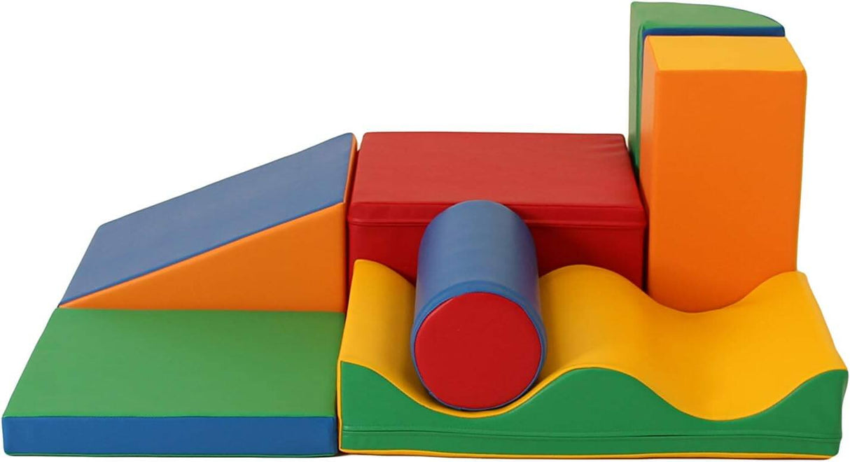 IGLU SET 34 Discoverer - in verschiedenen Farben - Schaumstoffbausteine - Bunte Spielbausteine für Kinder 1–5 Jahre