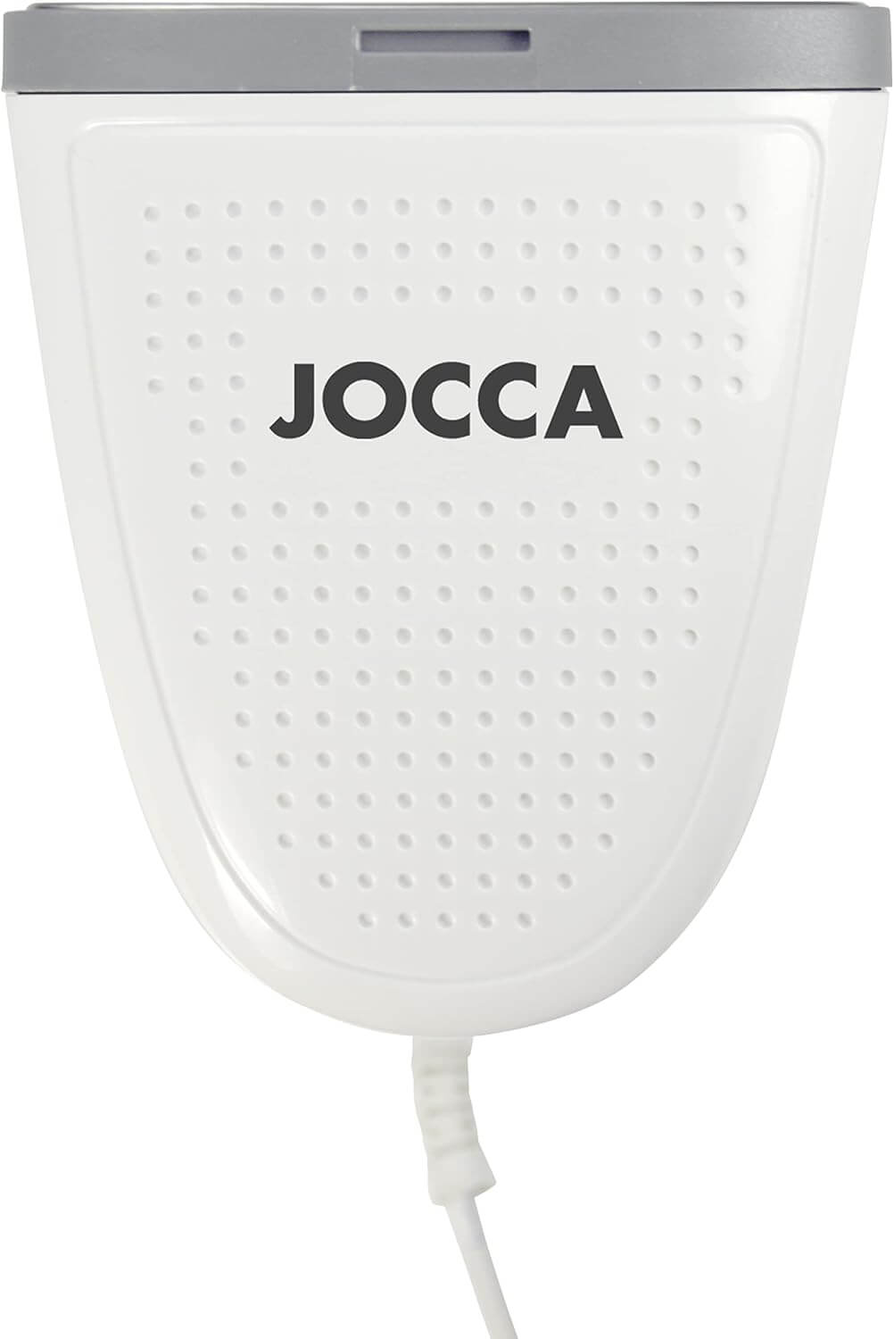 Jocca Dampfbügeleisen 1500W, vertikal & horizontal, 25g/min, 280ml Tank, Anti-Kalk, Anti-Tropf, kompakt & ergonomisch – ideal für Reisen & Alltag
