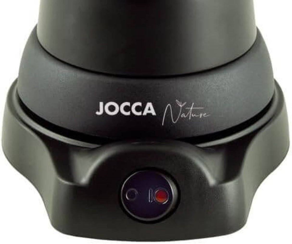 Jocca elektrische Espresso Kaffeemaschine in schwarz Nature Line für bis zu 6 Tassen mit 360° drehbarem Kopf