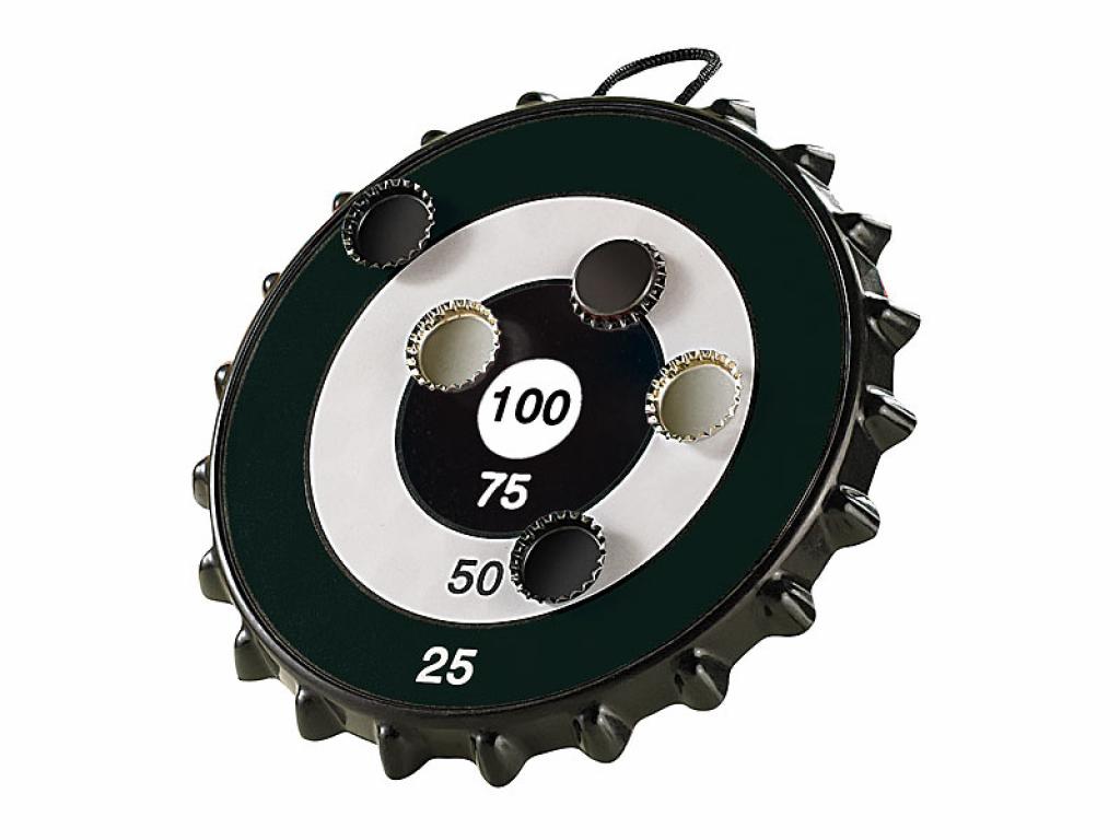 Playtastic Magnetisches Kronkorken-Dartspiel Dart Darten Spicker Magnet Kron Korken