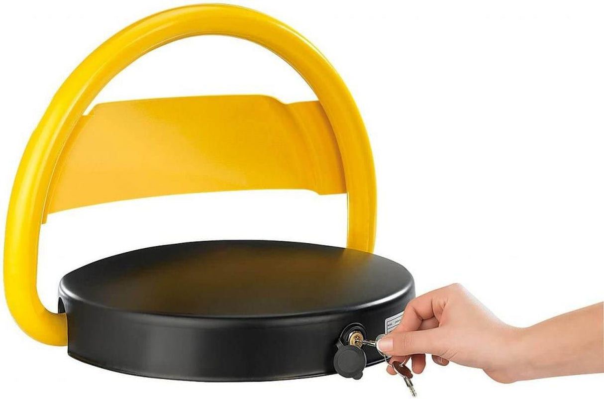 Lescars automatischer Parkplatzwächter Parkplatzsperre mit Akku & Fernbedienung Schranke