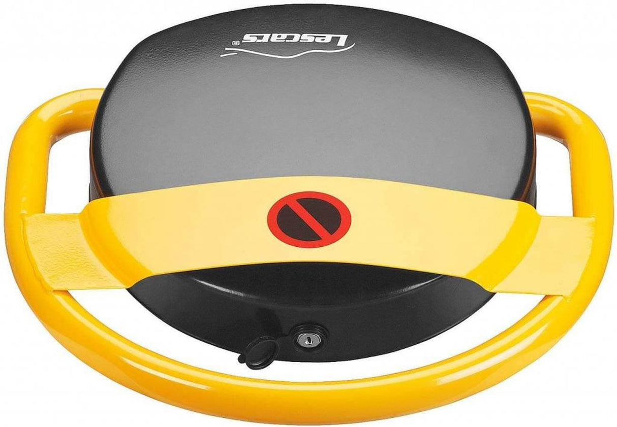 Lescars automatischer Parkplatzwächter Parkplatzsperre mit Akku & Fernbedienung Schranke