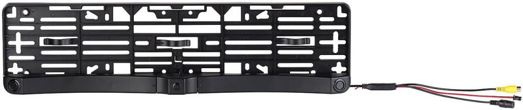 Lescars Rückfahrkamera PA-470 Funk Nummernschild, Einparkhilfe, kabellos, LCD-Farbmonitor