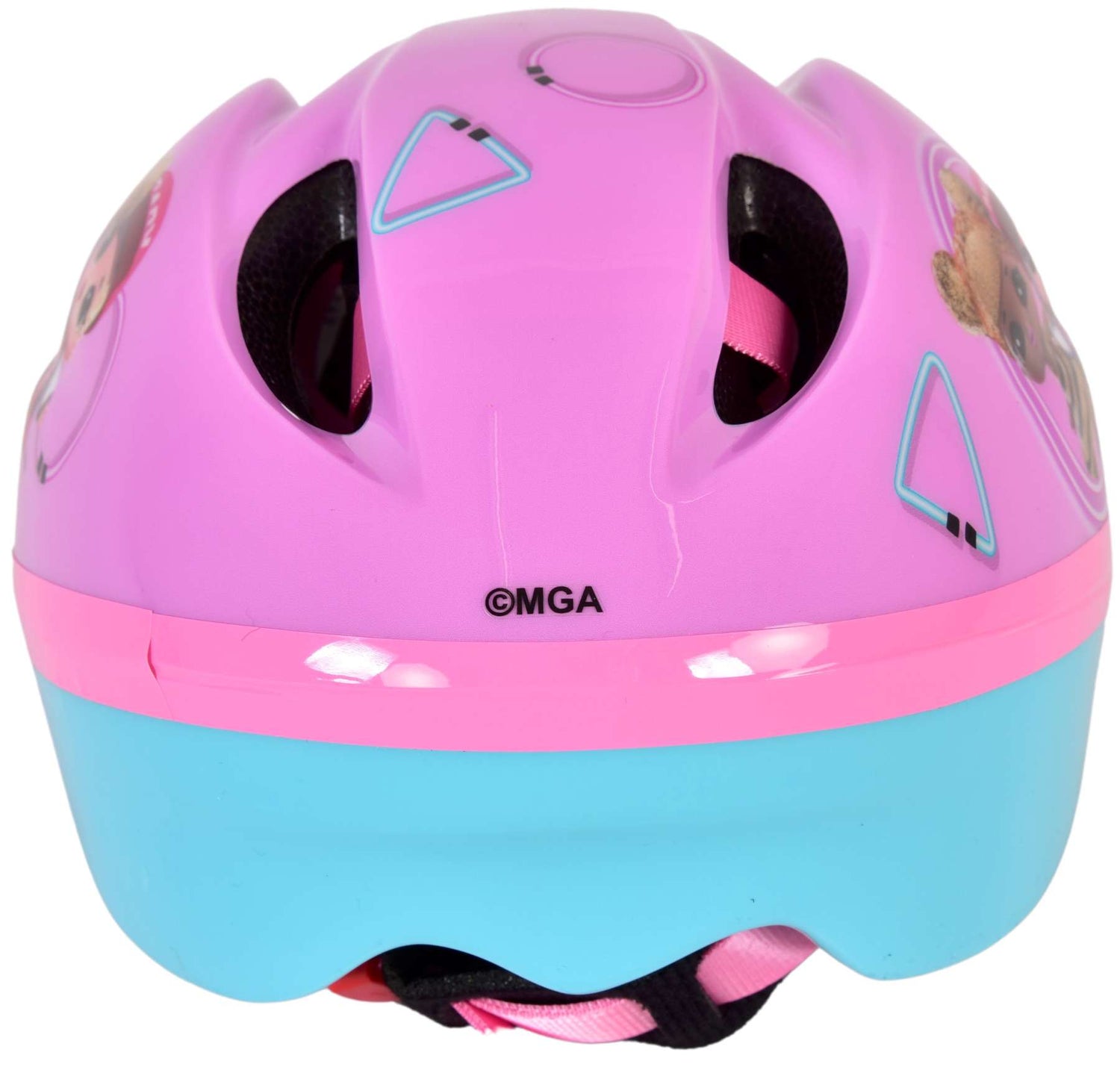 Volare LOL Surprise Kinderhelm - Kopfumfang 52-56 cm, leichtgewichtig und TÜV/GS geprüft!