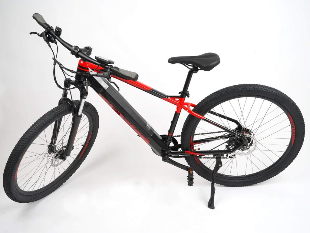 LOVELEC Alkor Rot/Schwarz E-Bike 17" Rahmen 29" Reifen 15Ah Batterie Mountainbike Scheibenbremse
