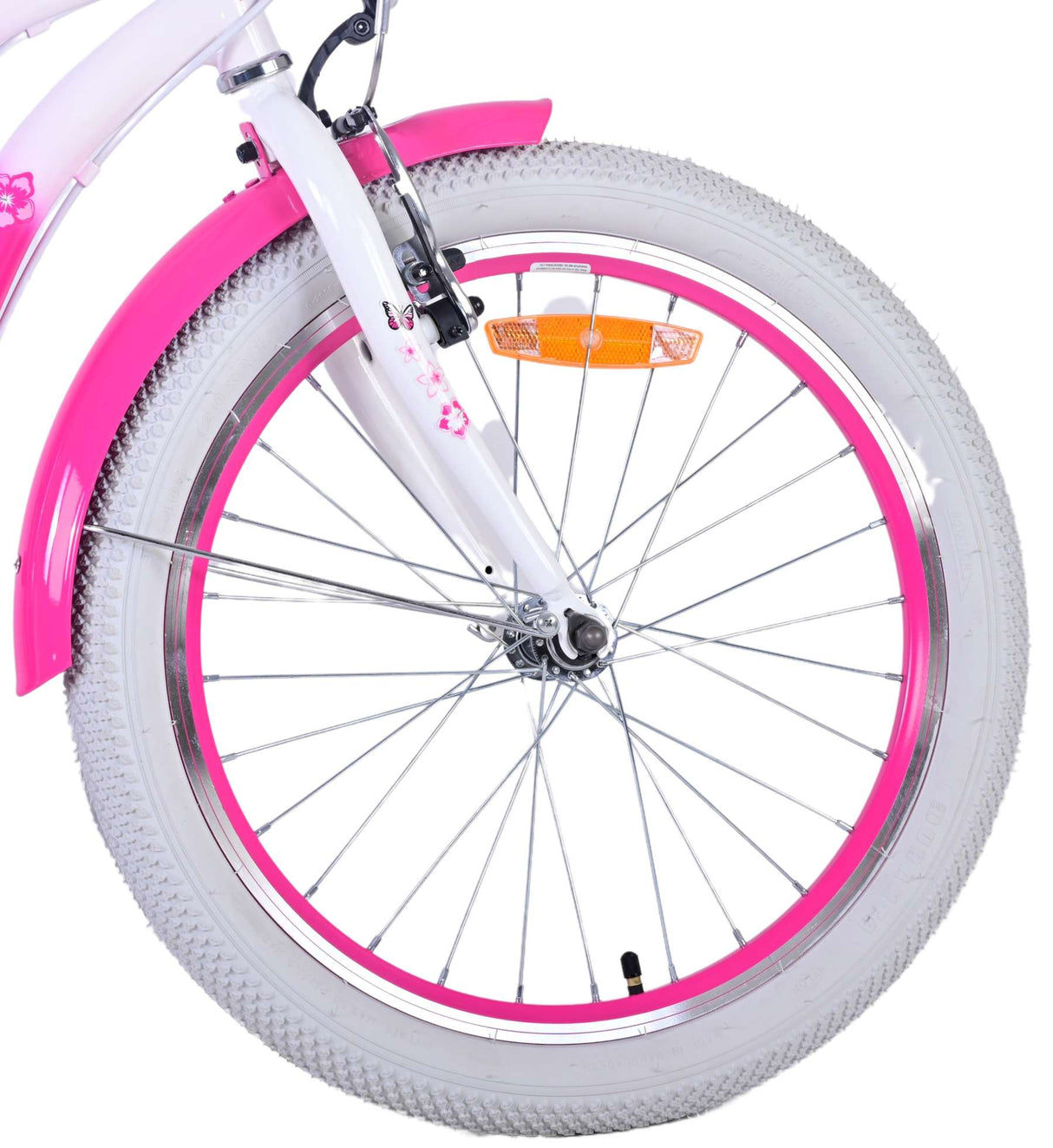 Volare Lovely Kinderfahrrad - Mädchen - 20 Zoll - Rosa - 6 Gänge