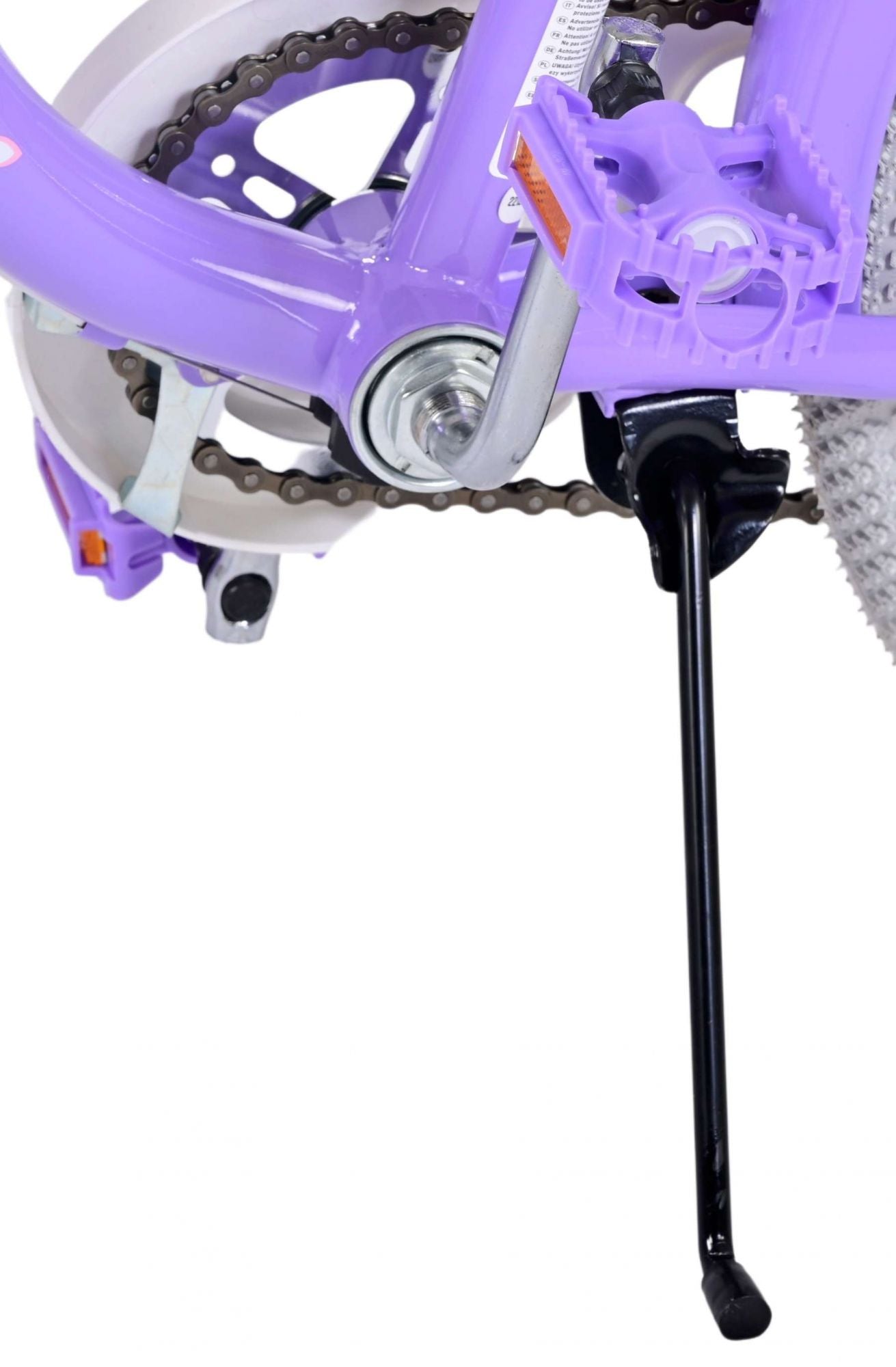 Volare Lovely Kinderfahrrad - Mädchen - 20 Zoll - Lila - 6 Gänge