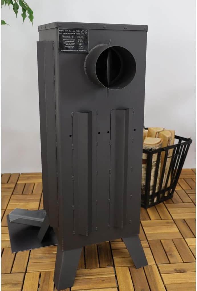 Markone Ofen mit Schammotstein GT7PR